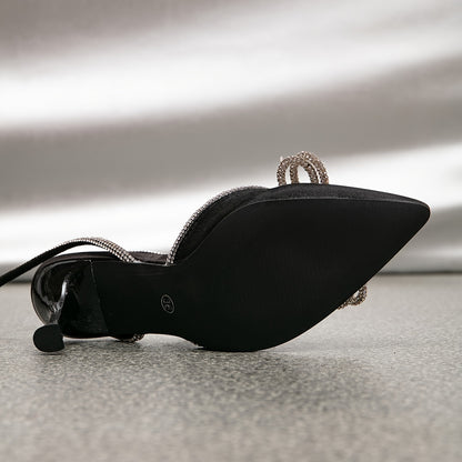 Rhinestone High Heels