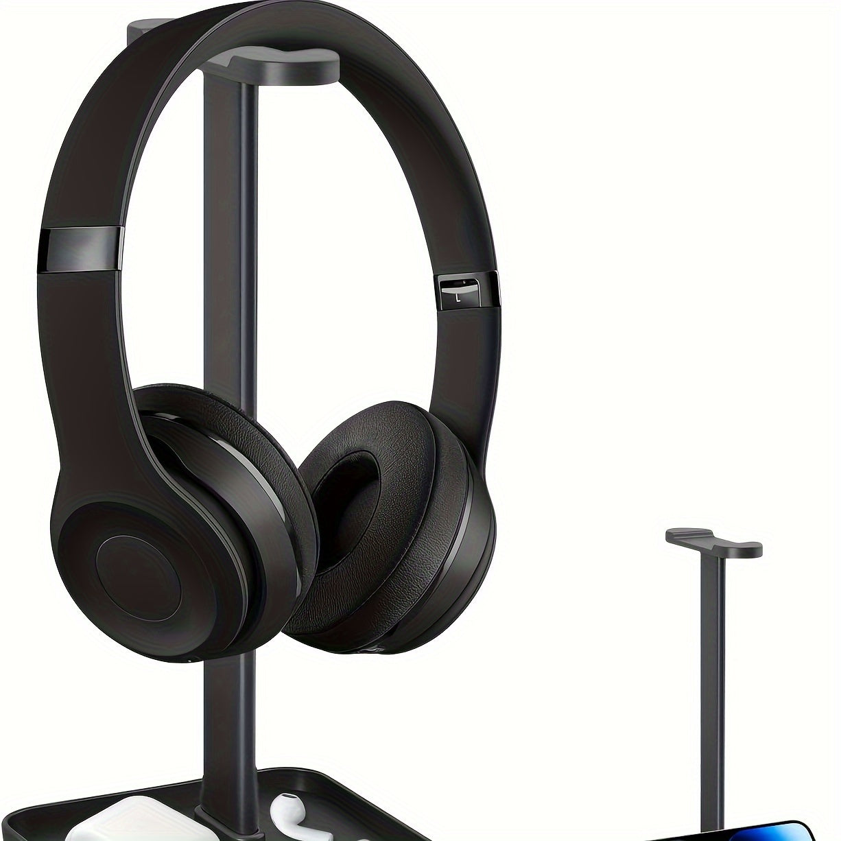 The All-in-One Headphone Dock | Phone Tray & Cable Management
