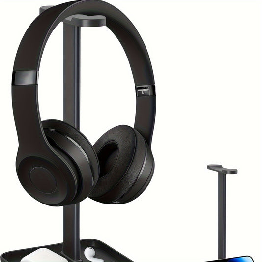 The All-in-One Headphone Dock | Phone Tray & Cable Management