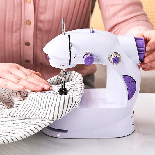 Mini Portable Sewing Machine for Beginners & Quick Repairs