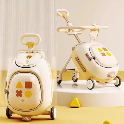 HY10 20-Inch Hardside Kids' Luggage with Spinner Casters