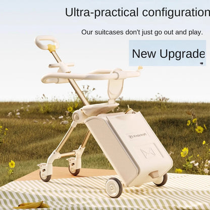 HY10 20-Inch Hardside Kids' Luggage with Spinner Casters