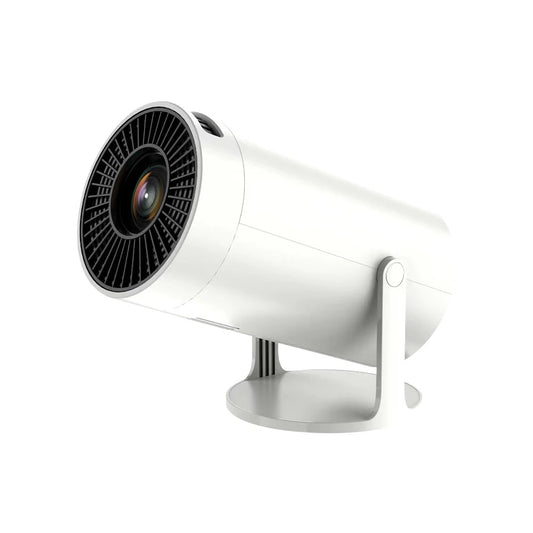 GerTong Mini Smart Projector with Android TV 11 | 1080P Outdoor Movie Night