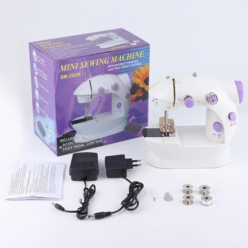Mini Portable Sewing Machine for Beginners & Quick Repairs