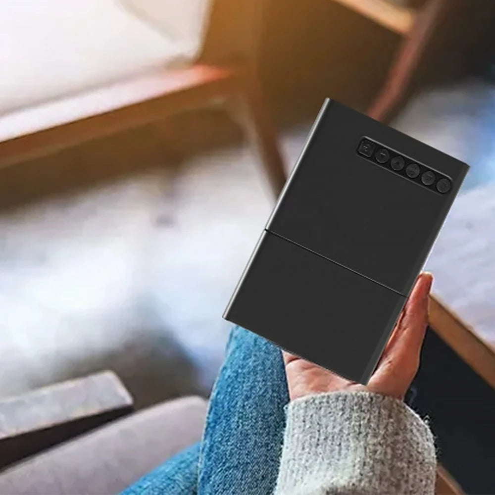 GerTong Portable Cinema: 1080P Android Projector with Battery