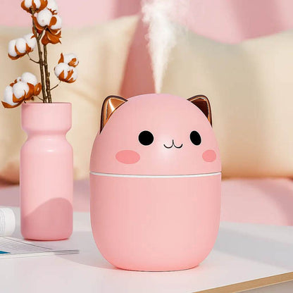 Air Purifier With Led Cool Mist Spray