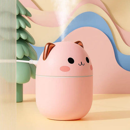 Air Purifier With Led Cool Mist Spray