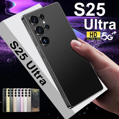 Wholesale for Sam S25Ultra 5500mAh Cellphone 5G Smartphone with 256GB Storage Supports ESIM Used Mobile Phones