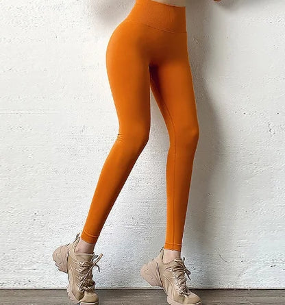 Women's High-Waist Seamless Leggings - Butt Lifting & Push-Up Yoga Pants