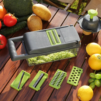 Manual Vegetable Slicer - Portable, Non-Electric Kitchen Tool