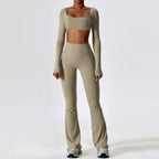Women's 2-Piece Workout Set - Gym & Yoga Activewear