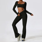 Women's 2-Piece Workout Set - Gym & Yoga Activewear