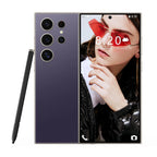 2025 Online Retailer S25 Ultra Original Unlock 7.3 Inch 12GB+512GB Android 5G Smartphone 8000mAh S-Pen 4G 5G WIFI Mobile Phones
