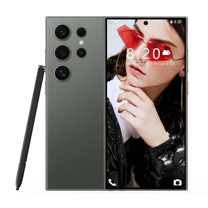 2025 Online Retailer Ultra Original Unlock 7.3 Inch 12GB+512GB Android 5G Smartphone S25 8000mAh S-Pen 4G 5G WIFI Mobile Phones