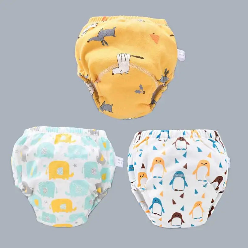 Baby Reusable Diapers Panties Potty Training Pants For Children