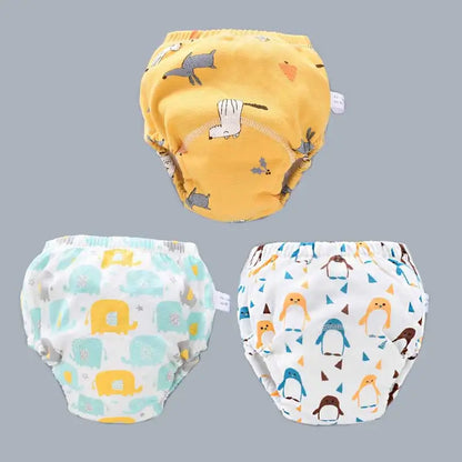 Baby Reusable Diapers Panties Potty Training Pants For Children