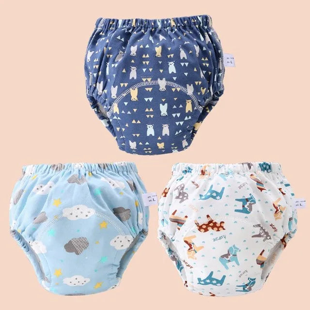 Baby Reusable Diapers Panties Potty Training Pants For Children