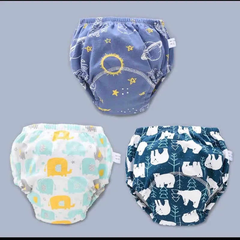Baby Reusable Diapers Panties Potty Training Pants For Children