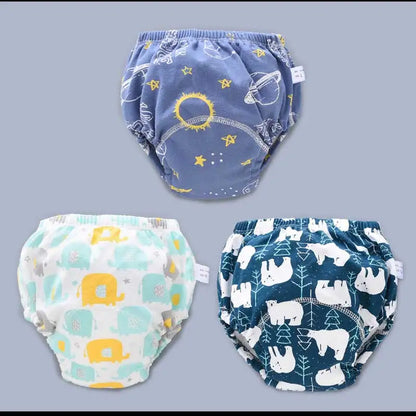 Baby Reusable Diapers Panties Potty Training Pants For Children