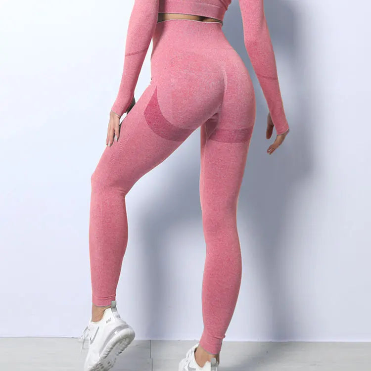 Women Fitness Yoga Pants High Waisted Gym Wear Workout Clothing Seamless Leggings