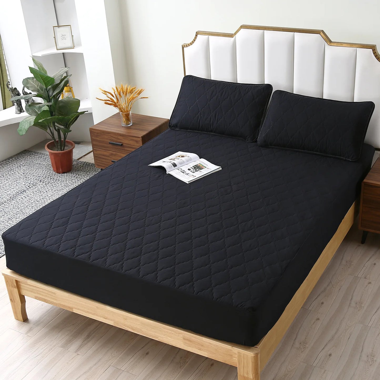 Waterproof  Mattress Protector- 360° Full Surround Protection