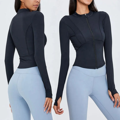 Ladies Gym wear Slim Fitting Tracksuit Pants and Jacket