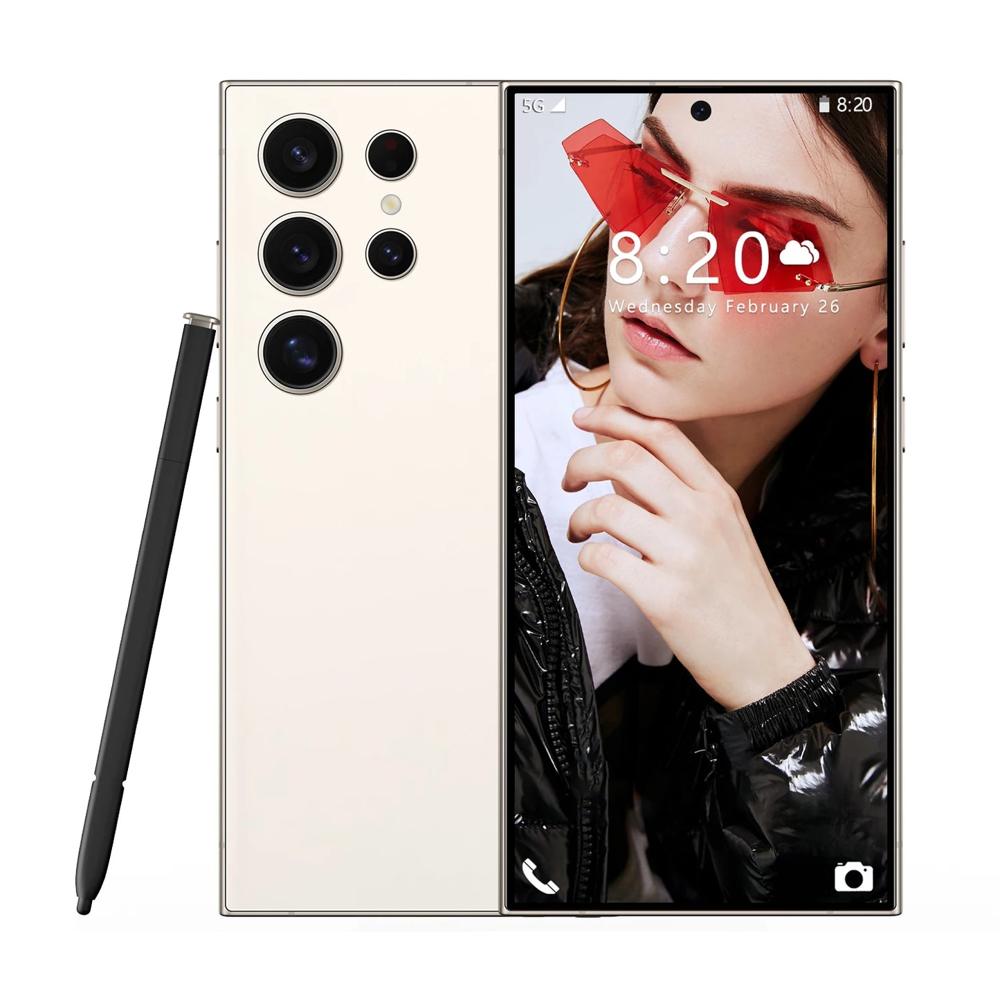 2025 Ultra Unlock 7.3 Inch Android 5G Smartphone S25 Original 12GB+512GB 8000mAh S-Pen 4G 5G WIFI Mobile Phones 108MP Octa Core