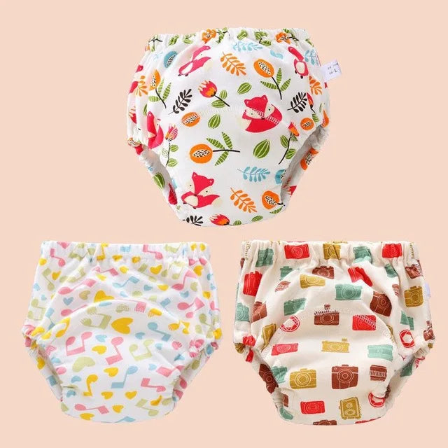 Baby Reusable Diapers Panties Potty Training Pants For Children