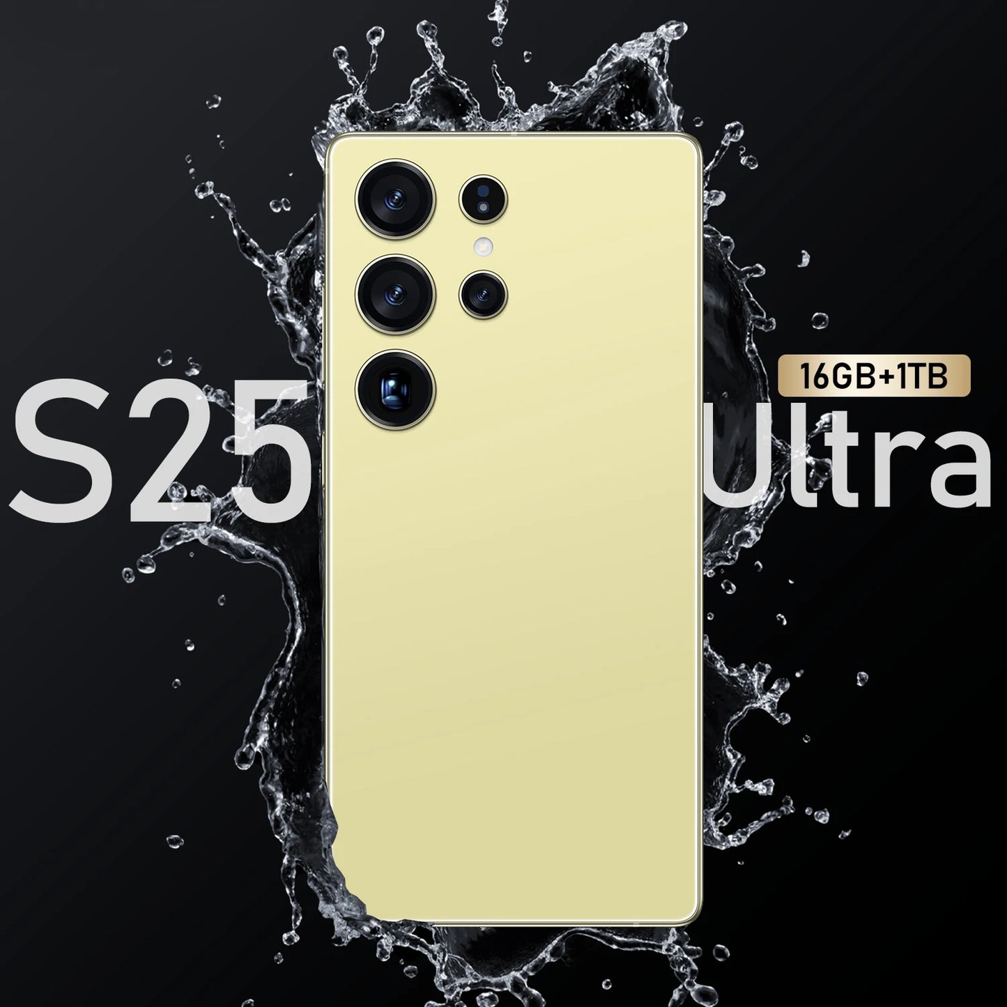 Original S25 Ultra 7.3 Full Screen Android 5G Smartphone 12GB+512GB Global Version GPS HD Screen 108MP CDMA LTE Mobile Phones