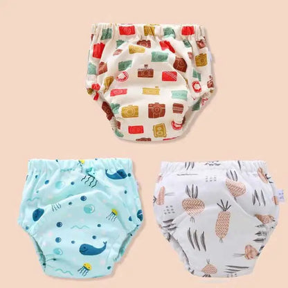 Baby Reusable Diapers Panties Potty Training Pants For Children