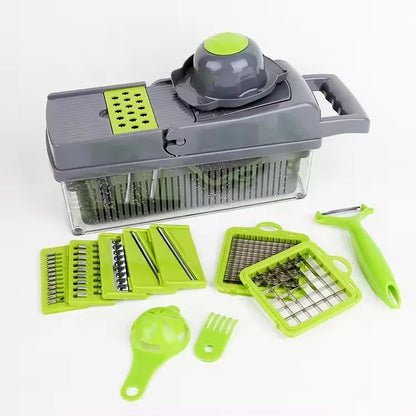 Manual Vegetable Slicer - Portable, Non-Electric Kitchen Tool
