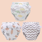 Baby Reusable Diapers Panties Potty Training Pants For Children Ecological Cloth Diaper Washable Toilet Toddler Kid Cotton Nappy