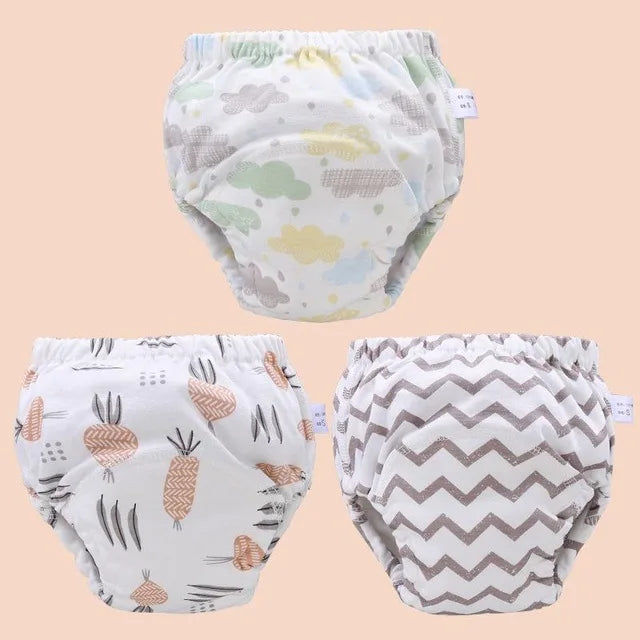 Baby Reusable Diapers Panties Potty Training Pants For Children