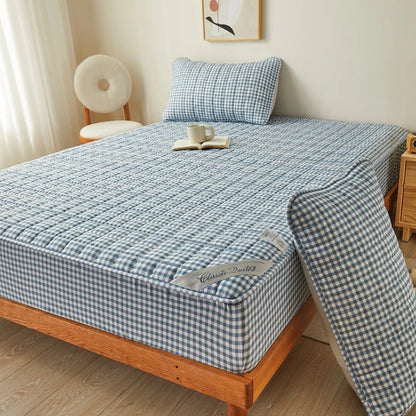 Premium Hypoallergenic Mattress Protector - Terry Soft, Waterproof & Breathable