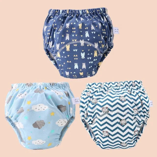 Baby Reusable Diapers Panties Potty Training Pants For Children
