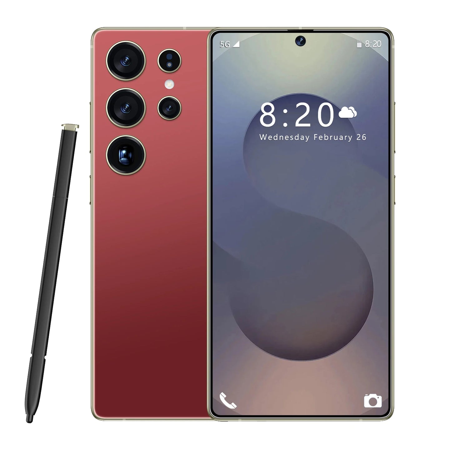 Original S25 Ultra 7.3 Full Screen Android Smartphone 12GB+512GB Global Version GPS WiFi HD Screen 108MP CDMA LTE Mobile Phones