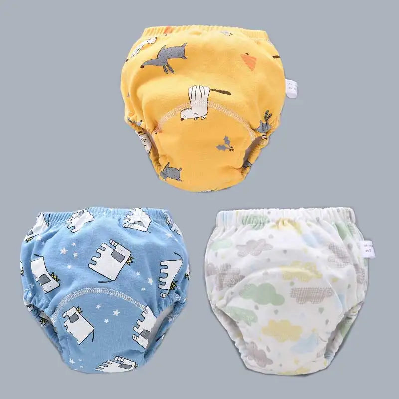 Baby Reusable Diapers Panties Potty Training Pants For Children