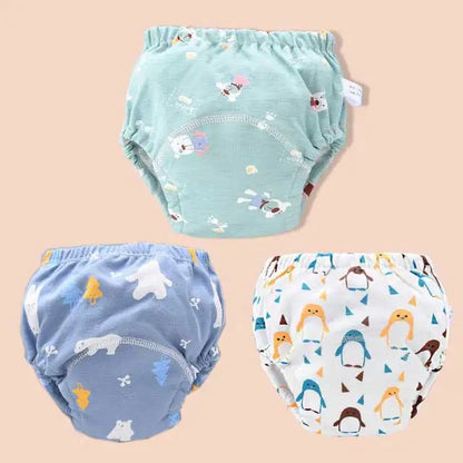 Baby Reusable Diapers Panties Potty Training Pants For Children