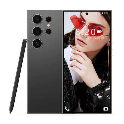 "5G Dual Sim BigScreen Android 15 Smartphones 2025 New S25 Ultra 6.9 Inch 16+512GB Mobile Phones"