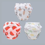 Baby Reusable Diapers Panties Potty Training Pants For Children Ecological Cloth Diaper Washable Toilet Toddler Kid Cotton Nappy