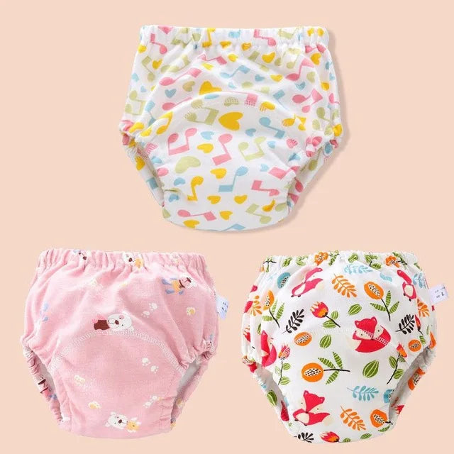 Baby Reusable Diapers Panties Potty Training Pants For Children