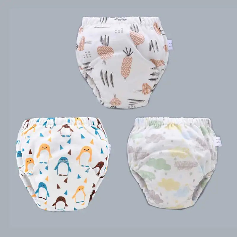 Baby Reusable Diapers Panties Potty Training Pants For Children