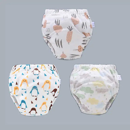 Baby Reusable Diapers Panties Potty Training Pants For Children