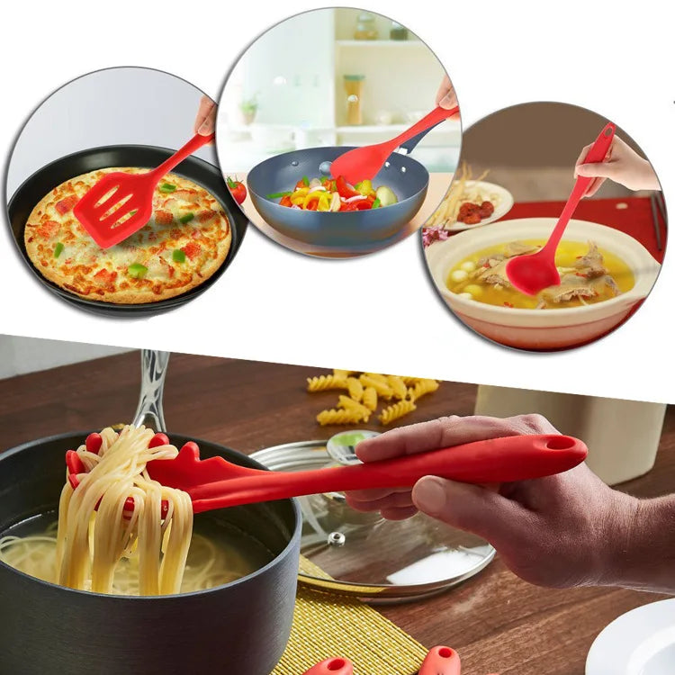 SYX 5-Piece Customizable Silicone Spatula Set