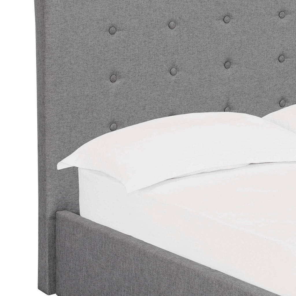 Lucca Plus Grey Kingsize Bed