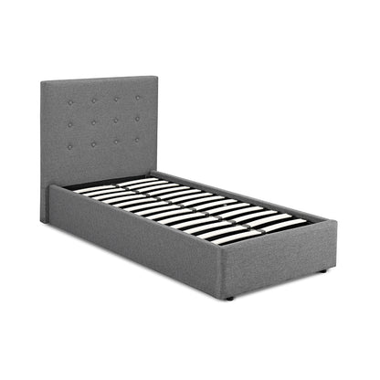 Lucca Plus Grey Kingsize Bed