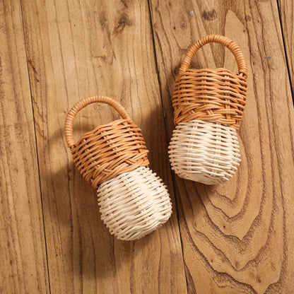 Baby Toys &nbsp;Rattan Pine Bell &nbsp;Wooden Rattan Toys