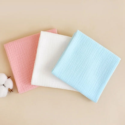 10pcs Reusable Baby Diaper Ecological Cotton Soft Gauze Diapers For Babies Double Layers Newborn Changing Nappies