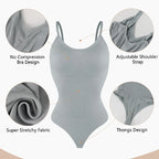 Full Body Shaper | All-in-One Slimming Bodysuit with Thong Back