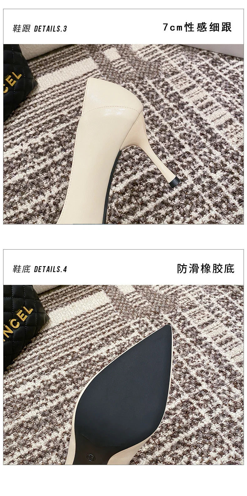 Women's Elegant Pointed-Toe Slingback Pump